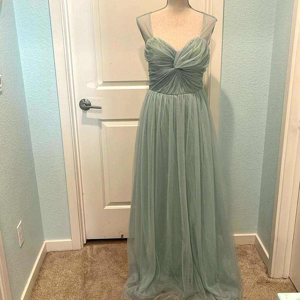 Brand New Beautiful Sage Green Tulle Dress